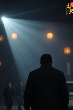 《长夜拾光》海报，医院走廊尽头的夜灯光晕